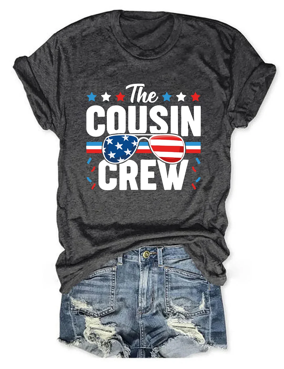The Cousin Crew 4th of July T-shirt
