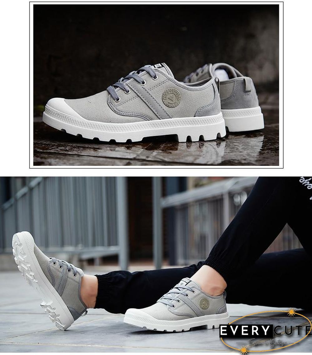 Men canvas Large size Sneakers Shoes