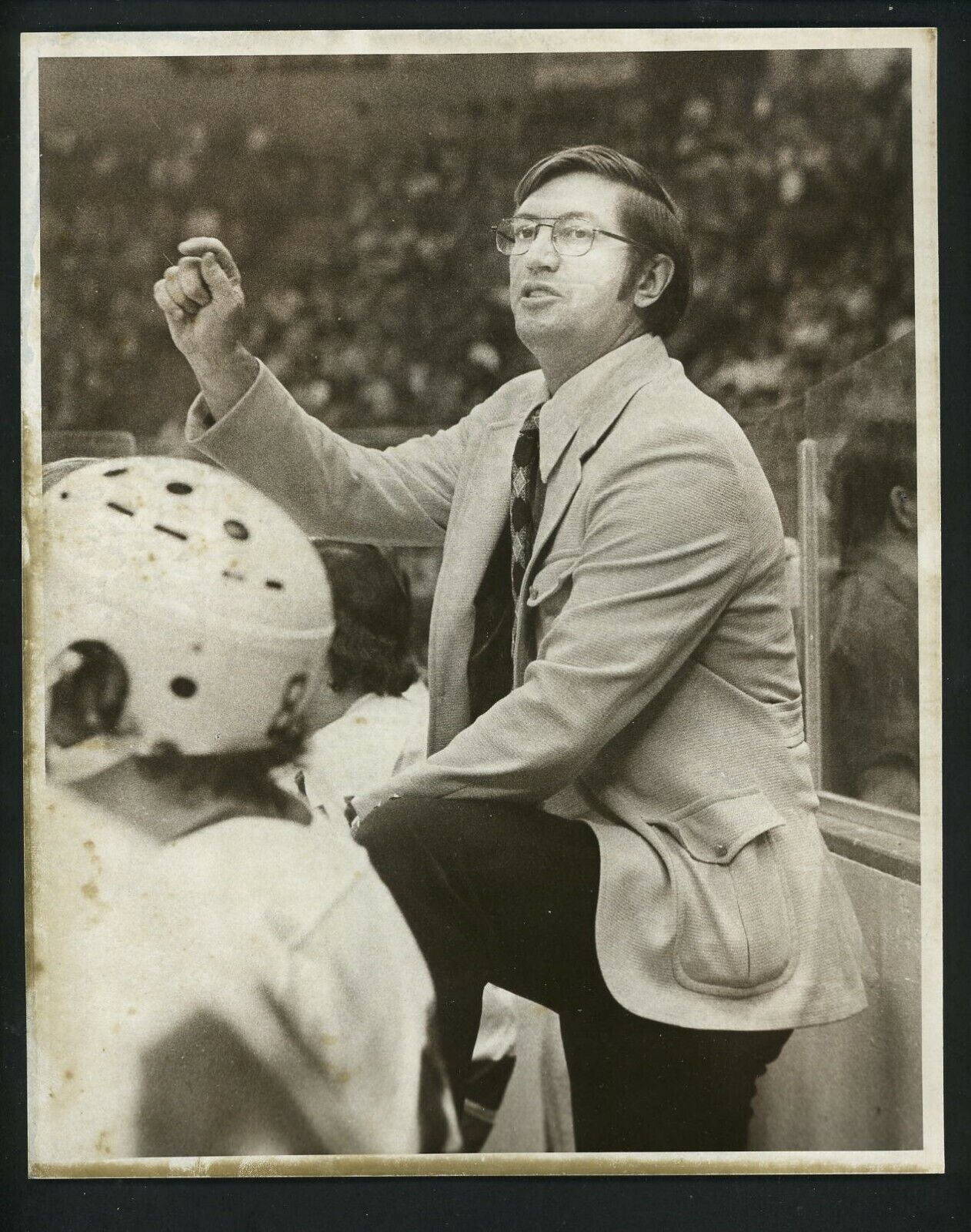 Al Arbour New York Islanders circa 1970's Press Photo Poster painting