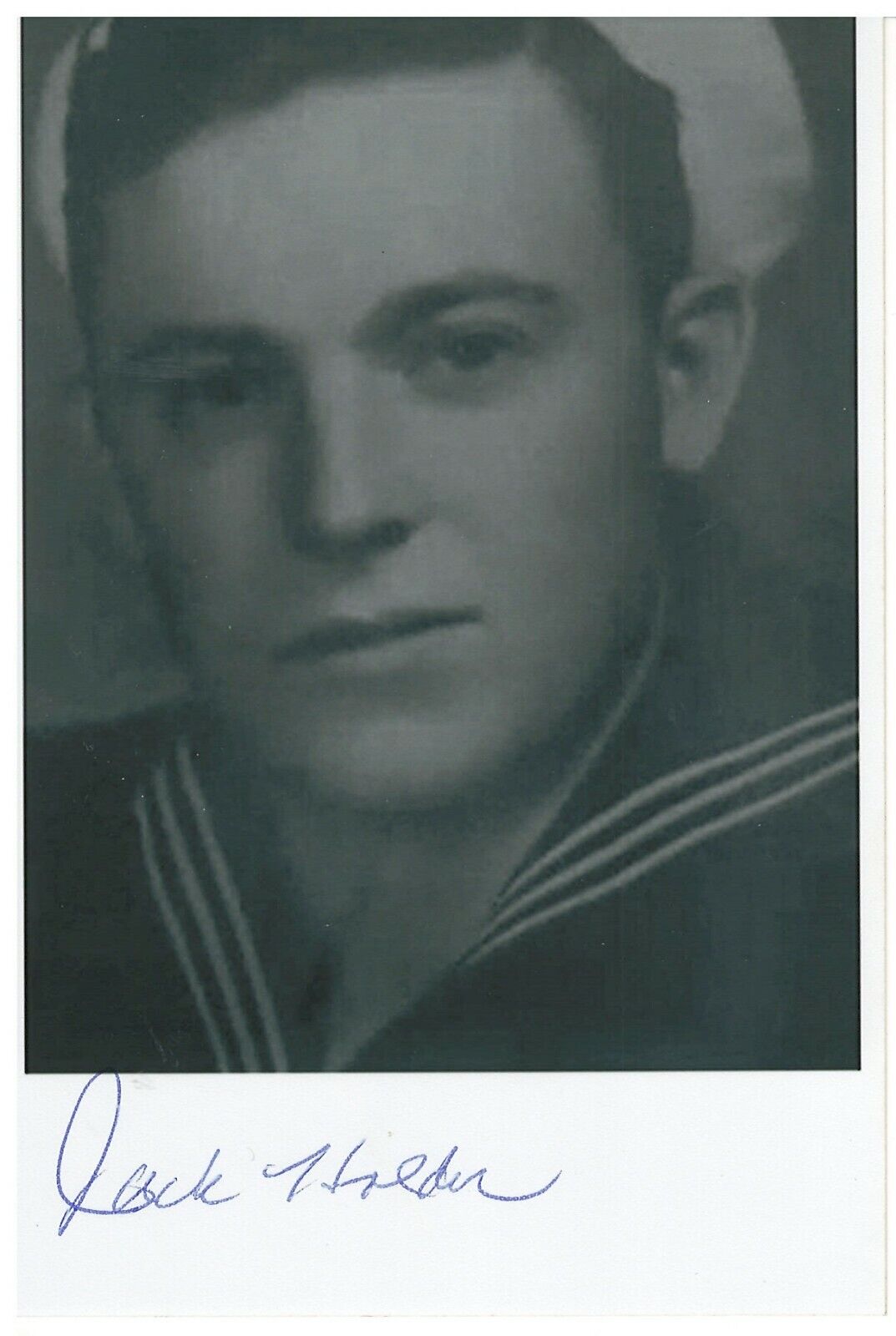 JACK HOLDER PEARL HARBOR SURVIVOR & BATTLE OF MIDWAY VETERAN RARE SIGNED Photo Poster painting