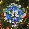 DIY Christmas Wreath Art Acylic Crystal Rhinestone Hanging Craft Kits