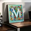Butterfly Flower M 5D Partial Drill DIY Diamond Painting Kit 30*30cm