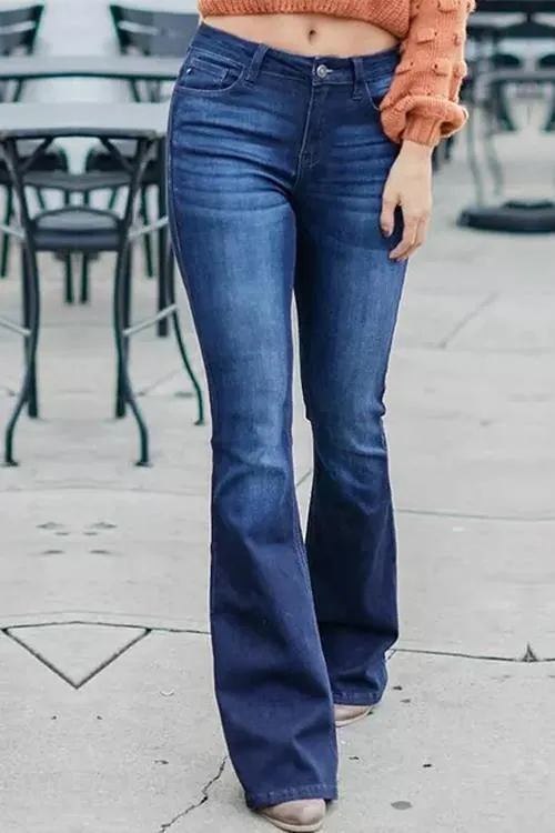 Petite Fashion Flare Jeans