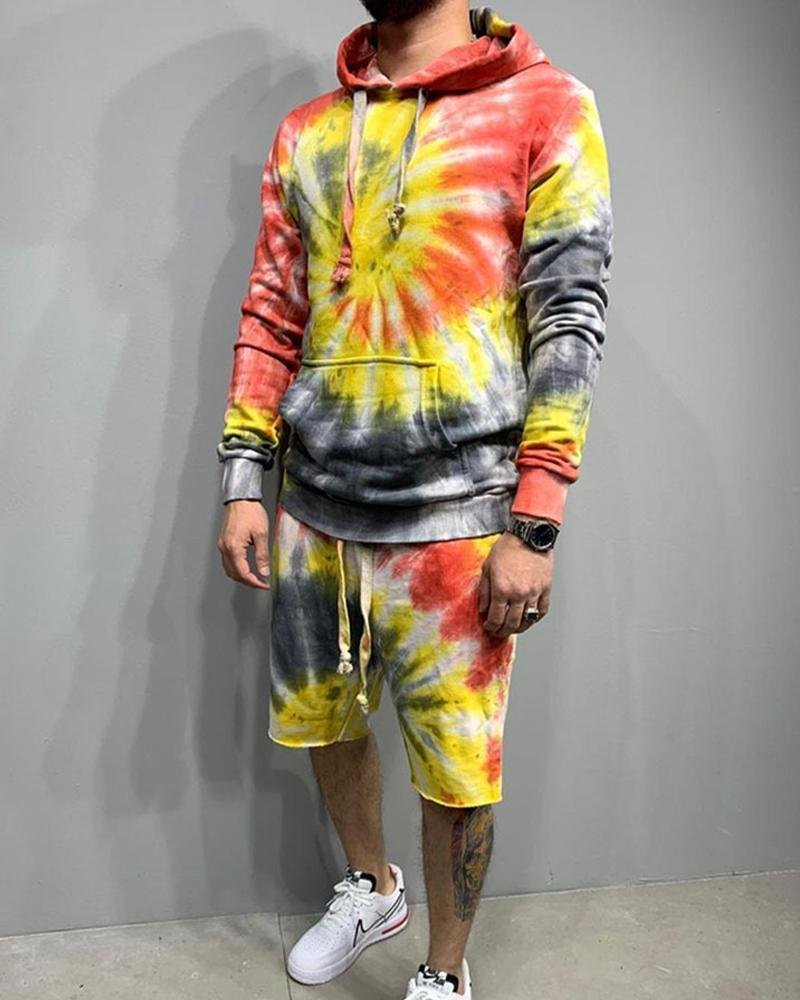 tie dye mens tracksuit