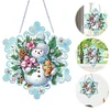 Flocon de neige d’hiver - pendentif bricolage 5d