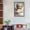 (40*60cm)Angel Girl - Round AB Drill Diamond Painting