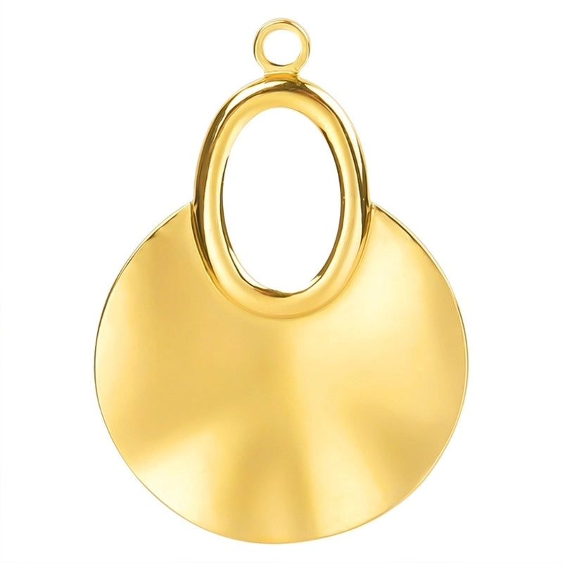 1 Piece 304 Stainless Steel Geometric Pendant