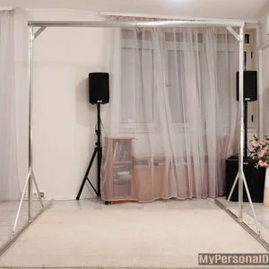 pornhint Pornhint Suspension frame for shibari & BDSM play. Portable aluminium bondage stand. Modular lightweight dungeon equipment. Collapsible modular frame