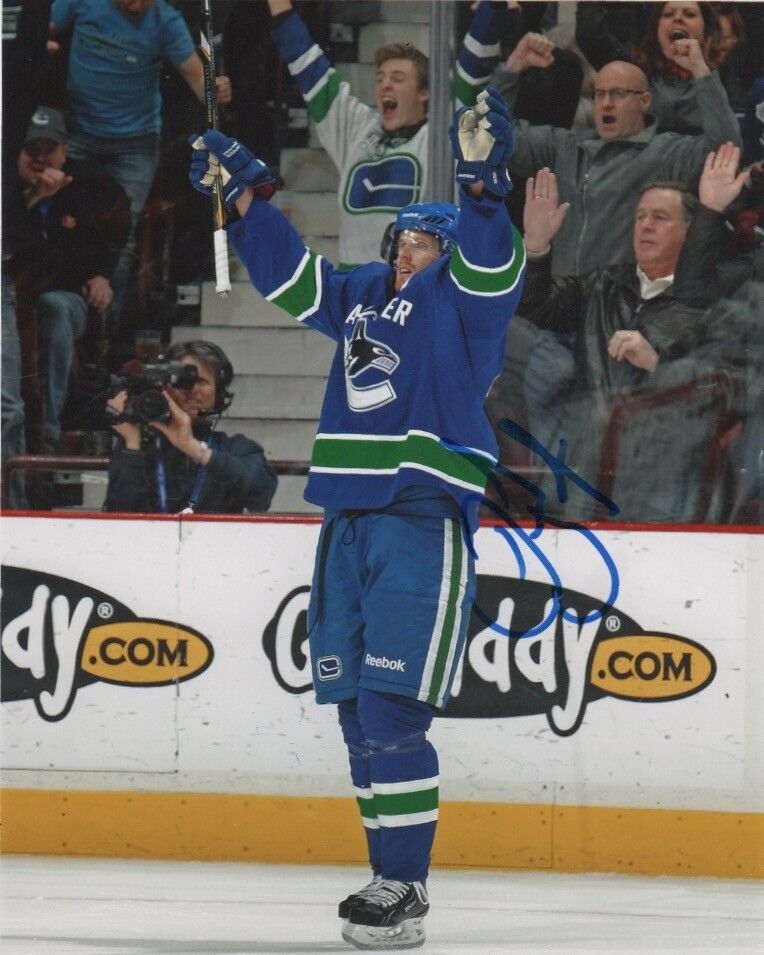 Vancouver Canucks Daniel Sedin Signed Autographed 8x10 Photo Poster painting COA #5