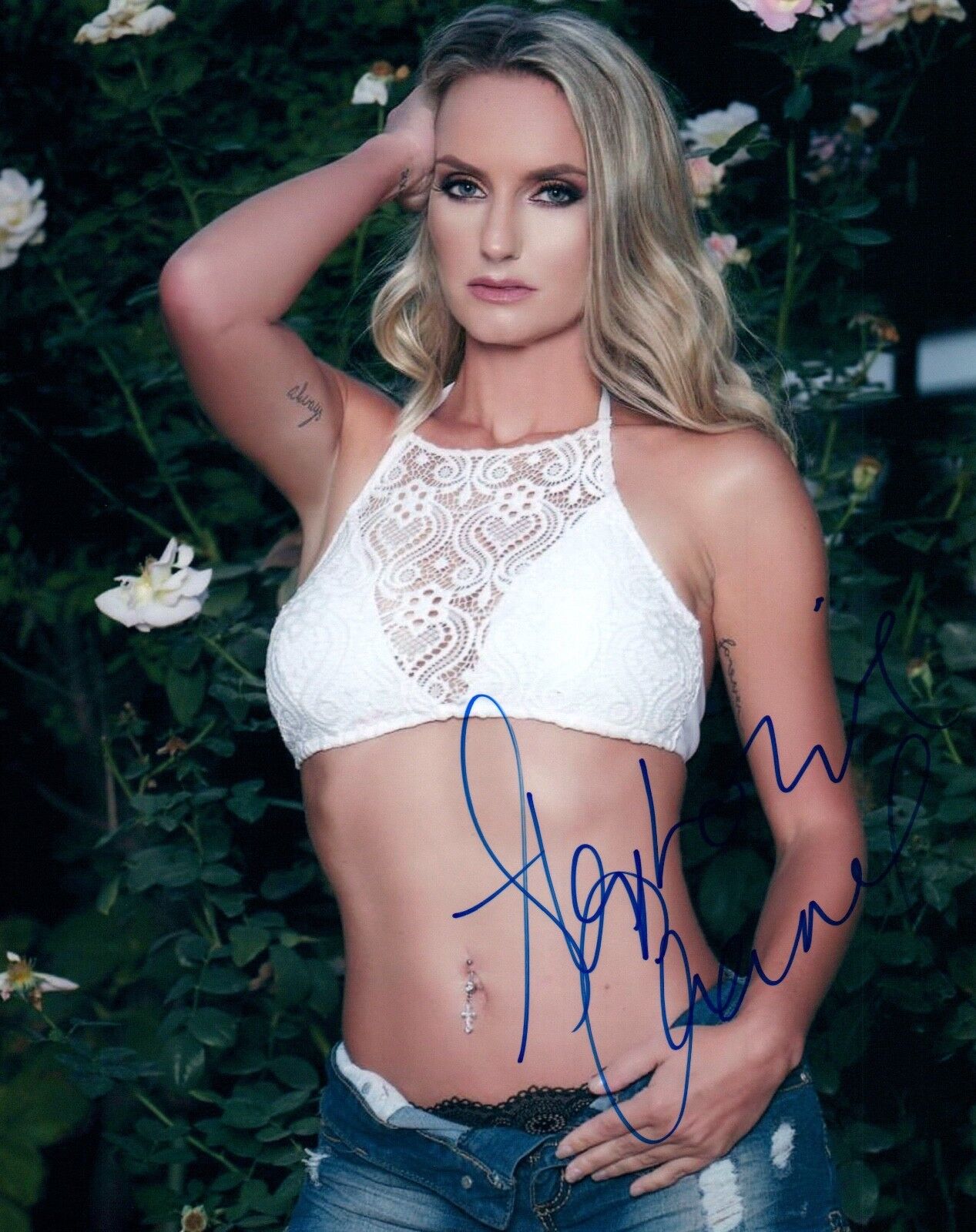 Stephanie Chaney Signed Autographed 8x10 Photo Poster painting Hot Sexy Model COA