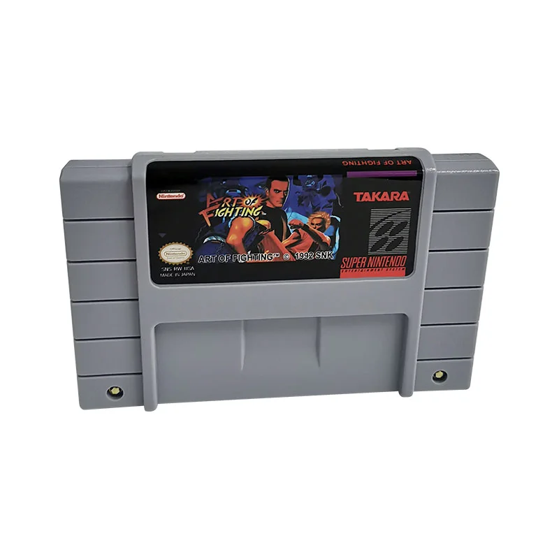 Art of Fighting SNES For Super Nintendo Entertainment System - 16 Bit US Version Game Cartridge