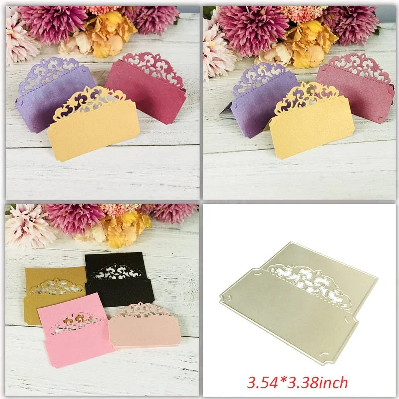 Wedding Invitation Dies Scrapbooking Metal Cutting Dies New 2019 Valentine's Day Decoration Craft Dies Cut for Card Making