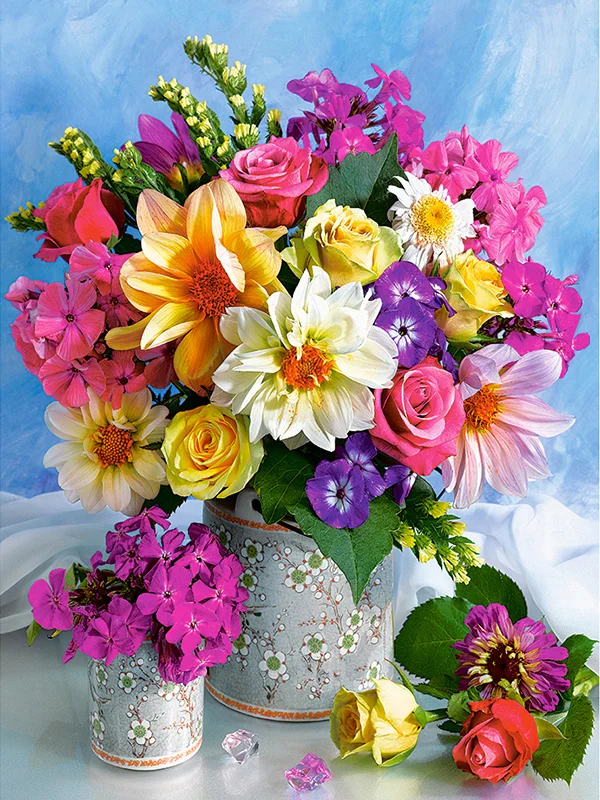 Diamond Painting - Full Round/Square Drill - Flower(30*40 - 50*60cm)