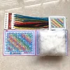 Cross Stitch Embroidery Needle Insert Bag DIY Sewing Knit Thread Pin Pouch Kit