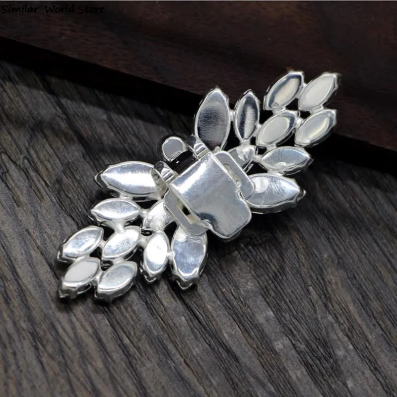 2pcs Shoe Clip Wedding Shoes Decoration DIY Clothing Women High Heels Buckle Clips Rhinestone Fashion Decorative