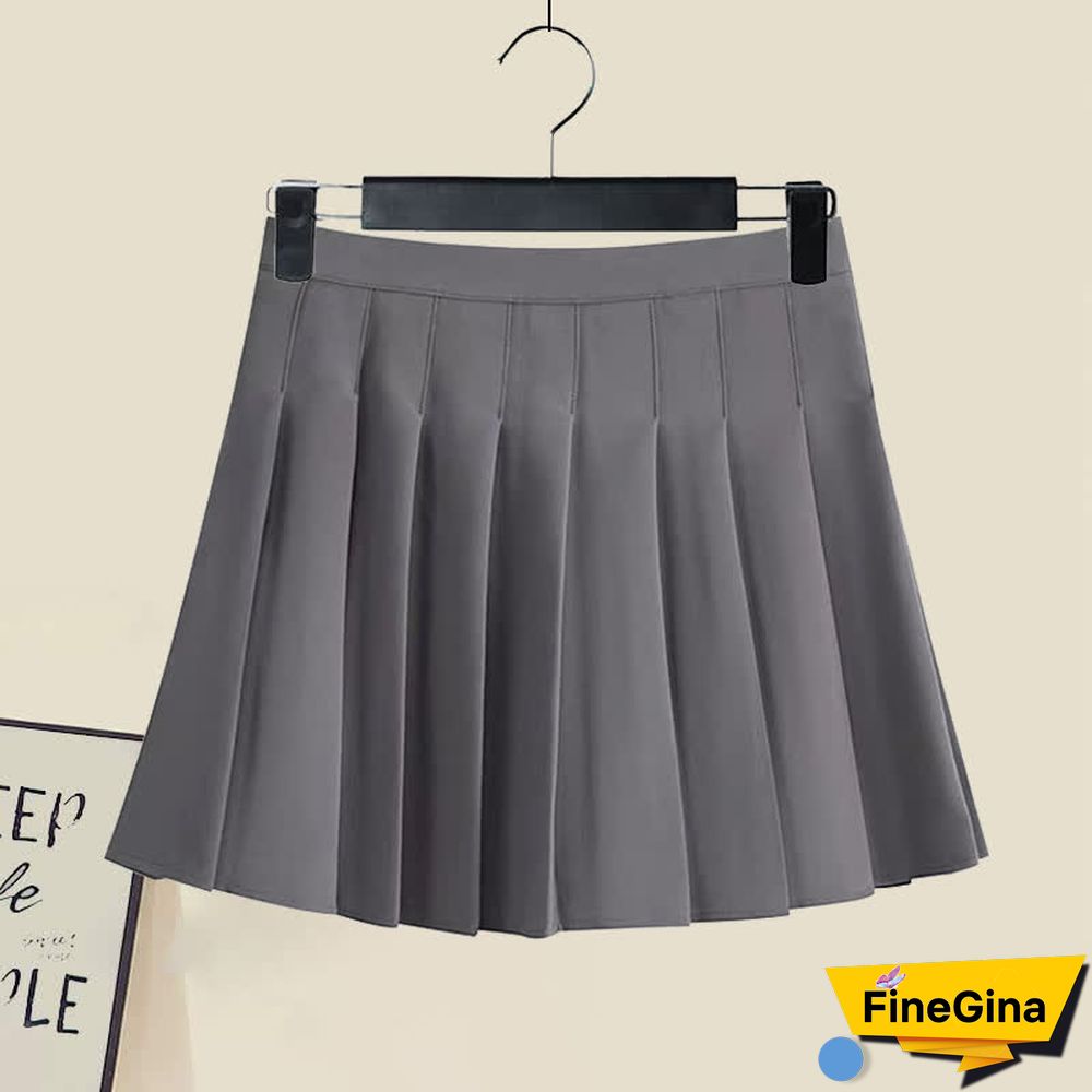 Colorblock Rhombus Print V-neck Vest Long Sleeve Shirt Pleated Skirt