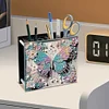 Porte-stylo papillon en acrylique-ornement de bricolage