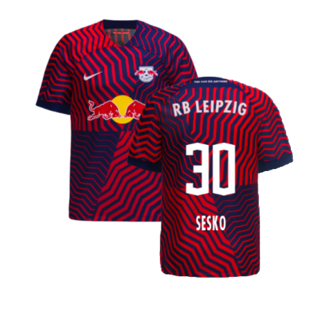 Maillot RB Leipzig Benjamin Šeško 30 Extérieur 2023/2024