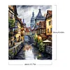 Water City-Paint by Numbers Acrylic Painting 40*50CM