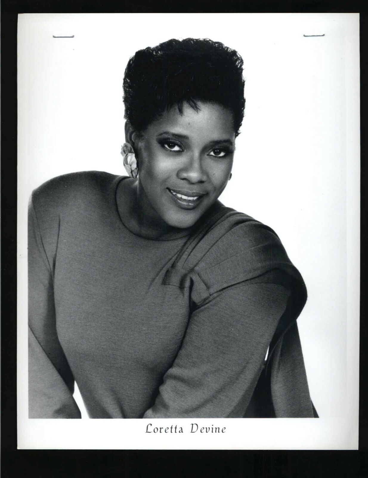 Loretta Devine - 8x10 Headshot Photo Poster painting w/ Resume - Boston Public