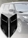 1Pair Hood Air Vent Cover Trims Gloss Black Fit for Range Rover Sport L494 14-18