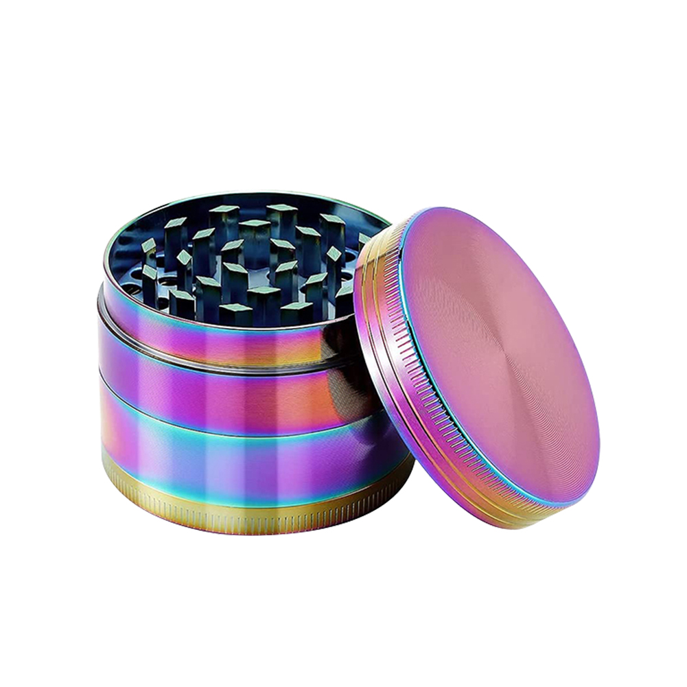 

4 Layers Zinc Alloy Mini Rainbow Hemp Grinder Hemp Dry Herb Smoke Crusher, 501 Original