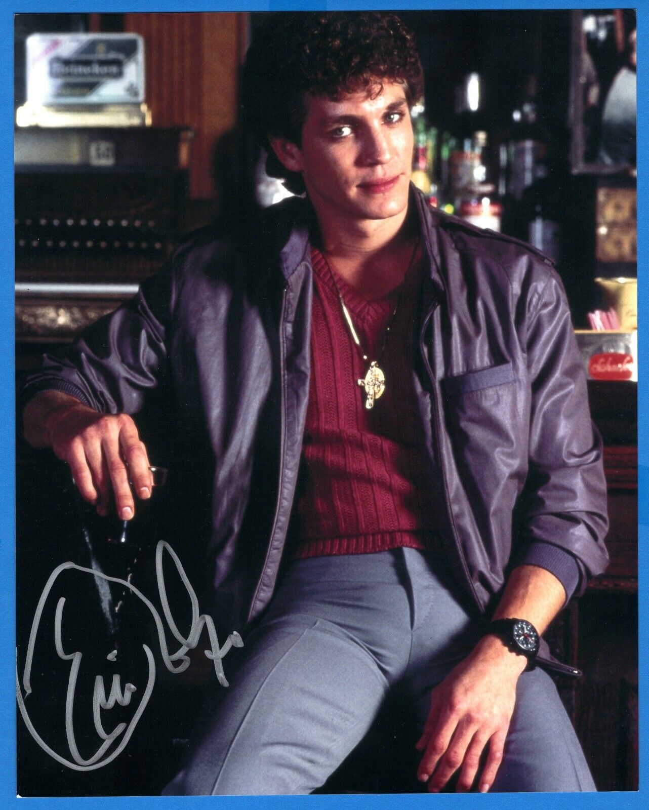 Eric Roberts Actor Hand Signed Autograph 8x10 Photo Poster painting