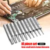 10pcs CR-V Plum Blossom Bit Set 4mm Torx Bit Set for Repairing Mobile Computer
