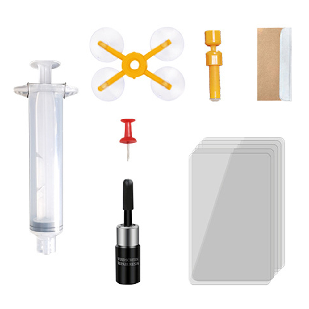 

DIY Car Windshield Repair Kit Auto Glass Windscreen Scratch Restore Tools, 501 Original