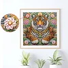 Diamond Painting-DIY Crystal Rhinestone Jewelry Tiger