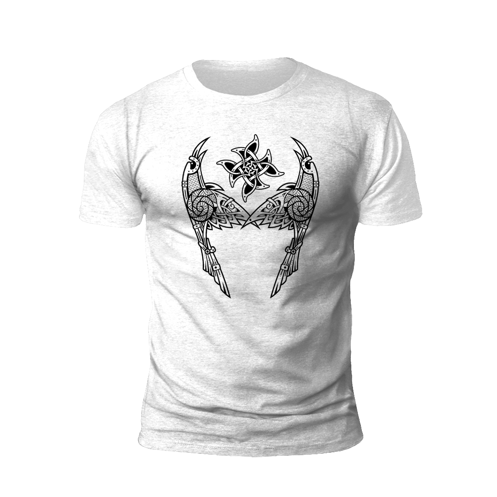 Celtic Harmony: The Swan's Embrace T-shirt