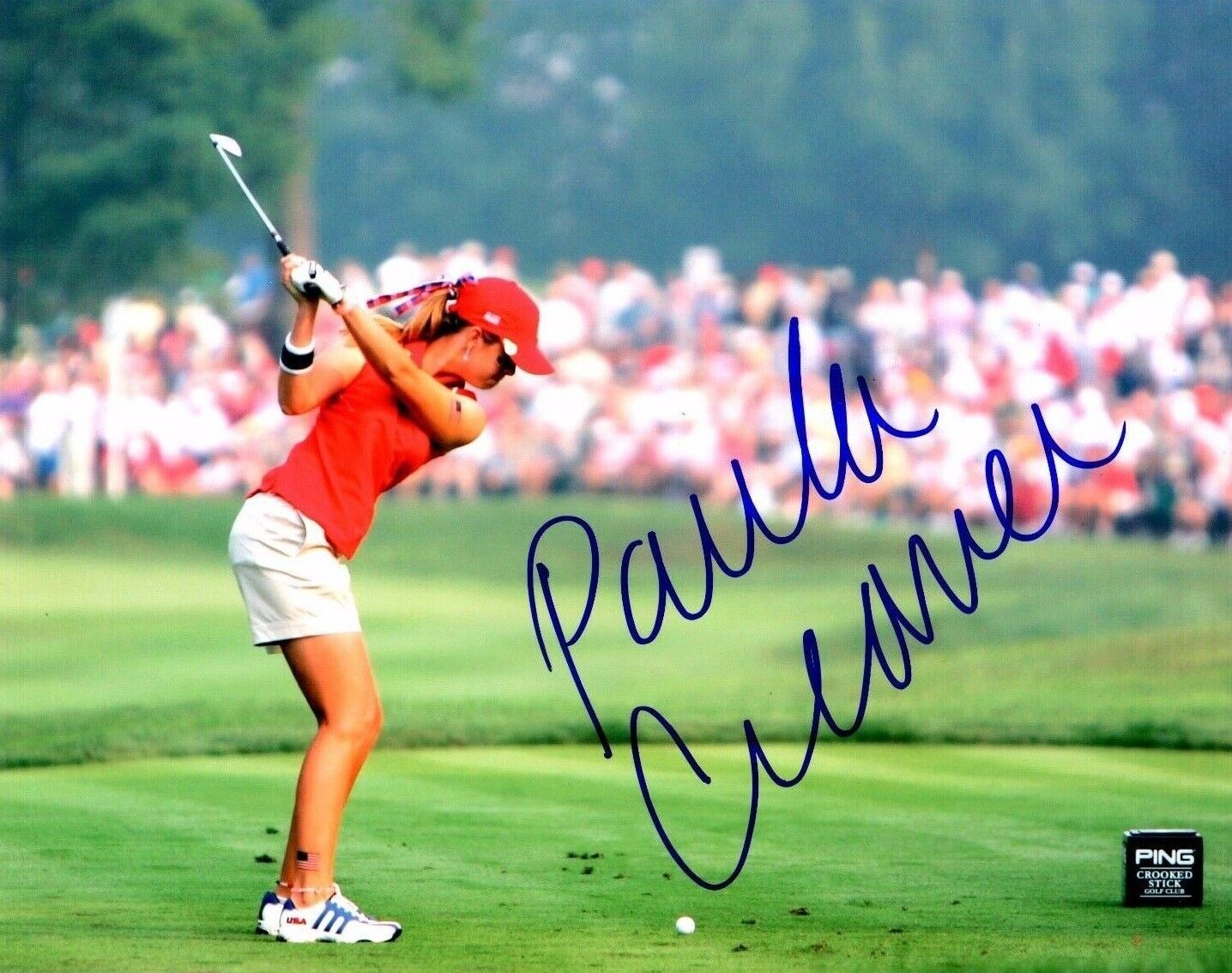 Paula Creamer Autographed Signed 8x10 Photo Poster painting REPRINT