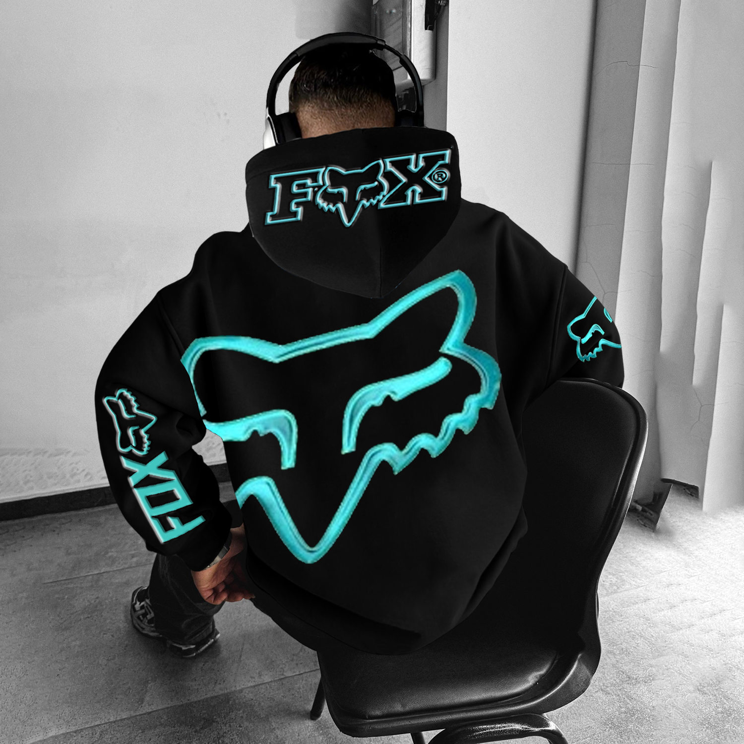Stylish Racing Oversized Hoodie