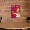 Homer Simpson &ldquo;To Alcohol!&rdquo; - Metal Tin Signs(8*12Inch) - Bar