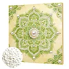 (30x30cm)DIY Pearl Painting Framed Mandala Handmade Pearl Material Art Kit Living Room Decor