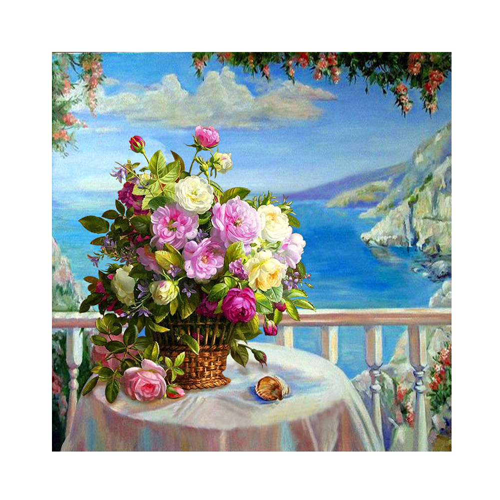 

Flowerpot - Round Drill Diamond Painting - 30*30CM, 501 Original