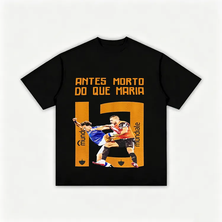 Antes Morto Do Que Maria Mundale Printed Men's T-shirt