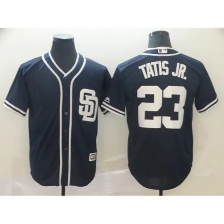 Men's San Diego Padres #23 Fernando Tatis Jr.  Navy Cool Base Stitched MLB Jersey
