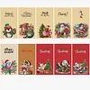(US Local)DIY Diamond Art Greeting Cards Congratulations Cards & Gifts (10pcs Christmas)