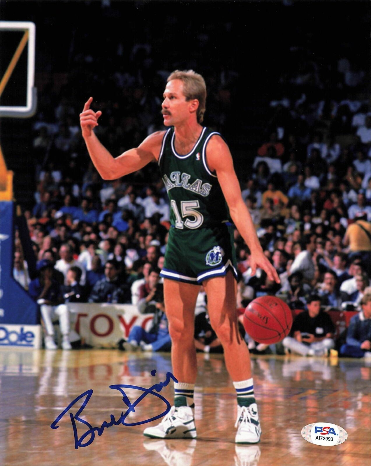 BRAD DAVIS signed 8x10 Photo Poster painting PSA/DNA Dallas Mavericks Autographed