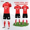 Custom-Made Quick-Drying and Breathable Soccer Wear Sets Adult Competition and Training Football Suit