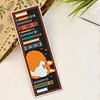Books And Cat-11CT Stamped Cross Stitch Bookmark 18*6cm(Double Sided)