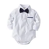 Baby Boys Summer Half Sleeves Gentleman Bow 2pcs Suits