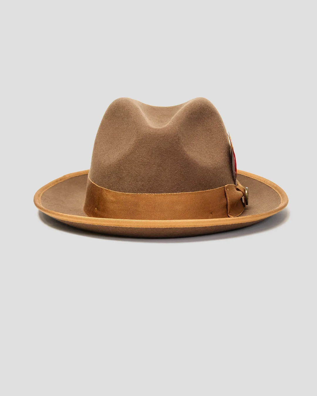 HatsFashion  Bikary Fedora &ndash; Brown[Fast shipping and box packing]