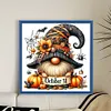 Pumpkin Gnome-11CT Stamped Cross Stitch 40*40cm/15.75*15.75in