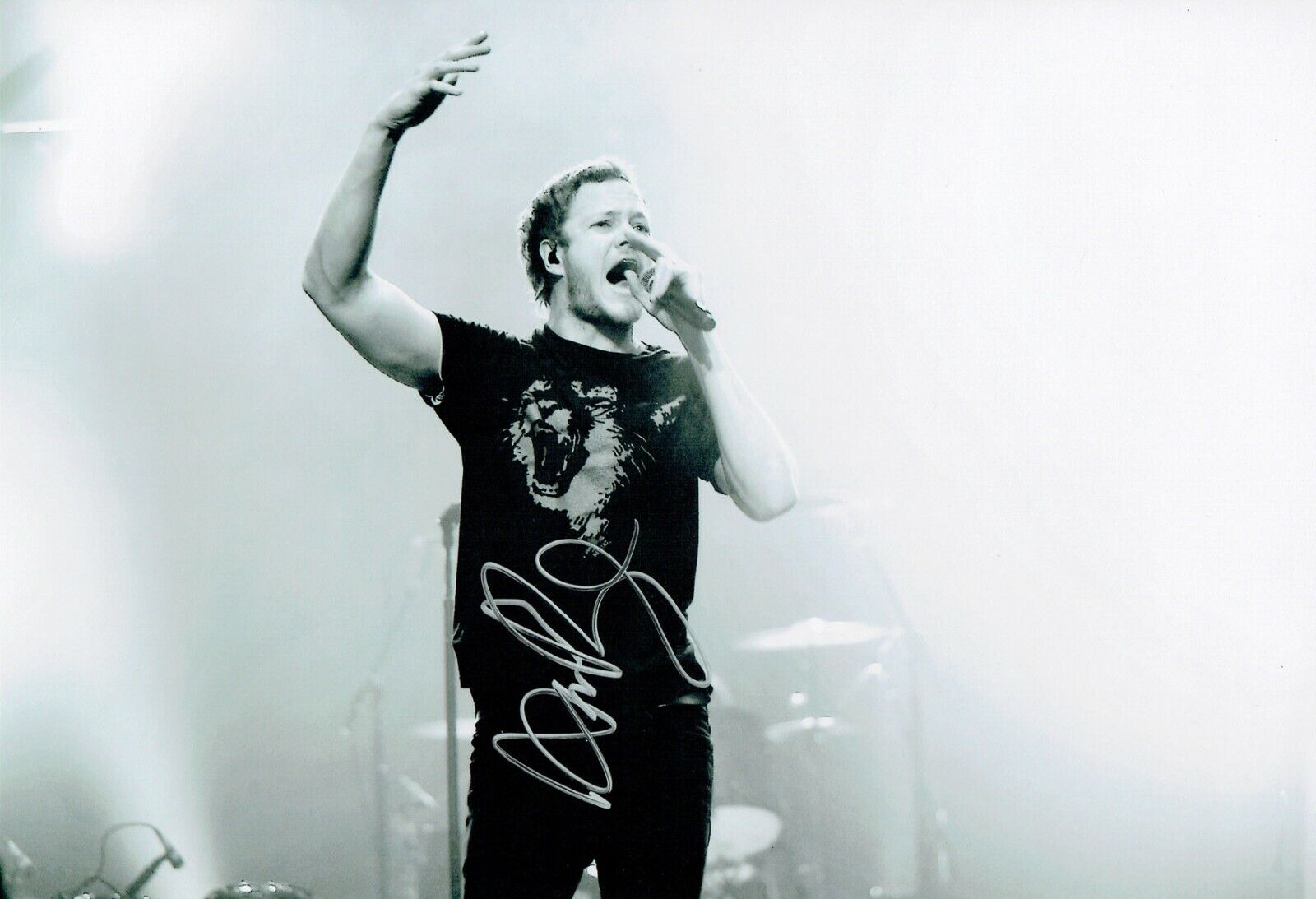 Dan REYNOLDS Signed Autograph 12x8 RARE Photo Poster painting AFTAL COA Chasing Dragons