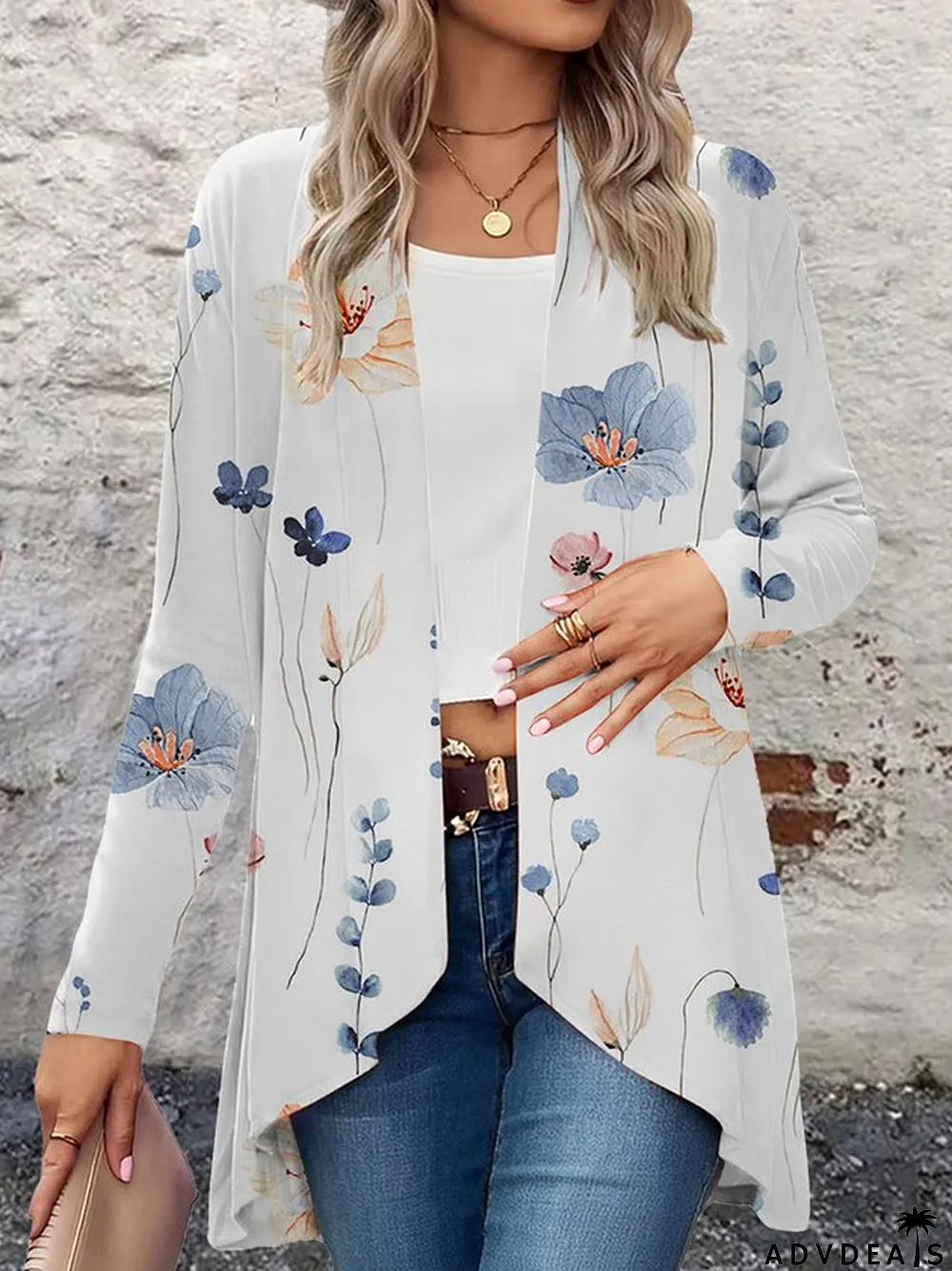 Casual Floral Kimono