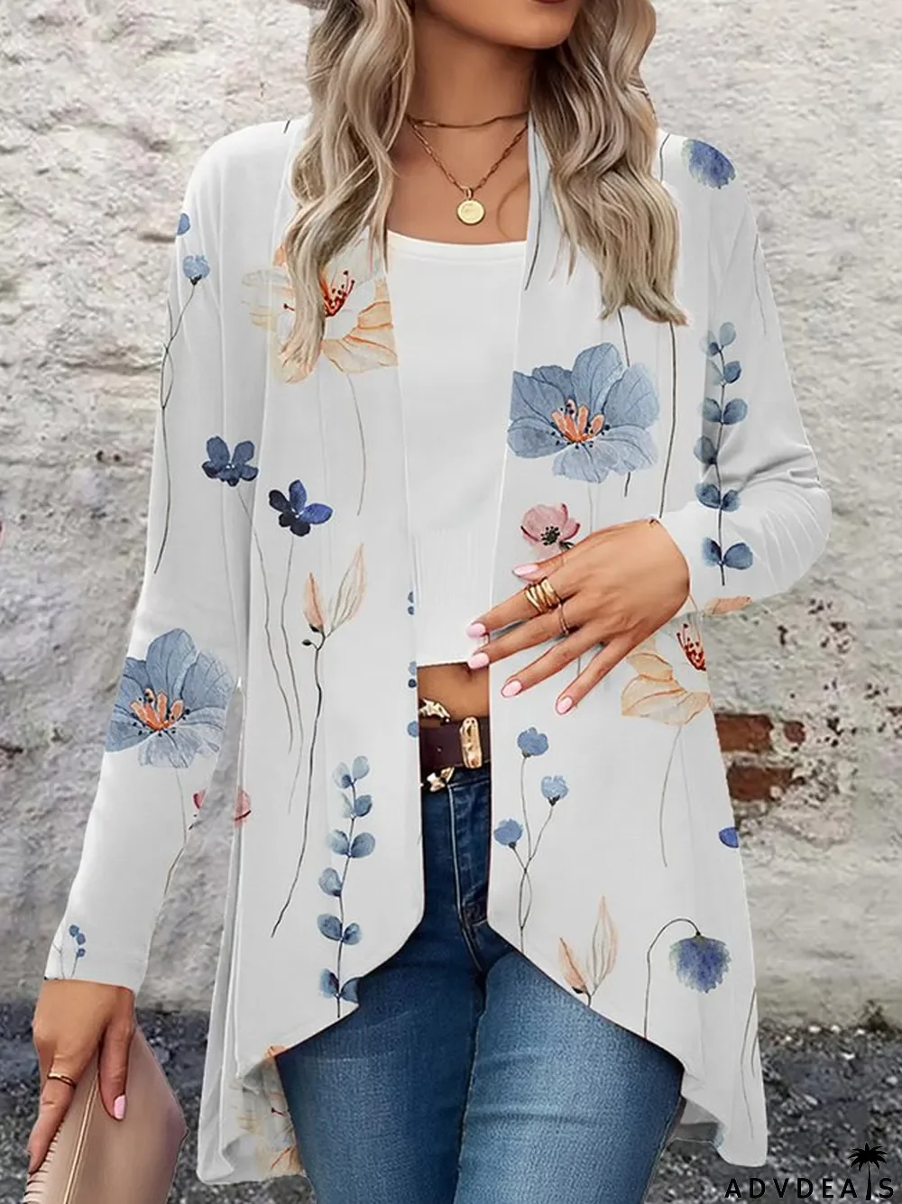Casual Floral Kimono