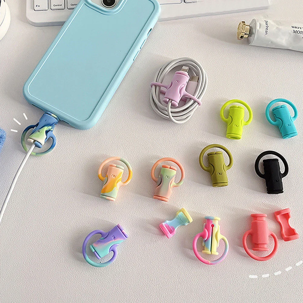 (🔥Christmas Hot Sale 50% OFF) 2 In 1 Data Cable Protector- Buy 3 Get 1 Free(Pick 4 pcs)