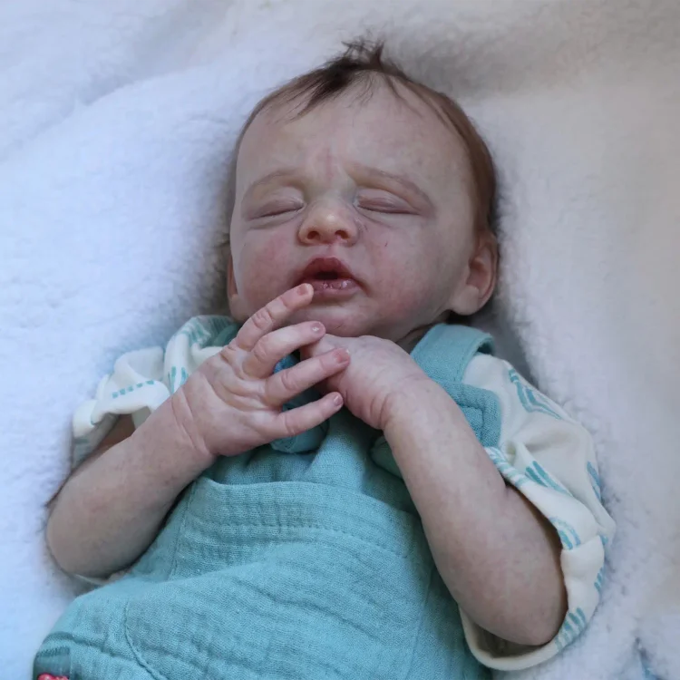  [New] 17" Cute Real Lifelike Handmade Reborn Baby Girl Doll Sarian Realistic Best Gift Ideas - Reborndollsshop®-Reborndollsshop®